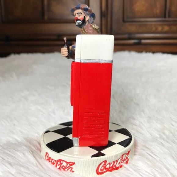 Vintage Coca-Cola Limited Edition Emmett Kelly The Pause That Refreshes Figurine - Picture 5 of 8